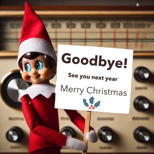 Christmas Radio Elf Day 23